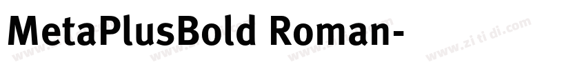 MetaPlusBold Roman字体转换 MetaPlusBold Roman字体转换